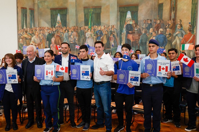 1.200 ESTUDANTES PARTICIPARÃO DO GANHANDO O MUNDO EM 2025