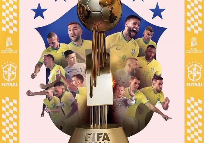 BRASIL É HEXA NA COPA DO MUNDO DE FUTSAL