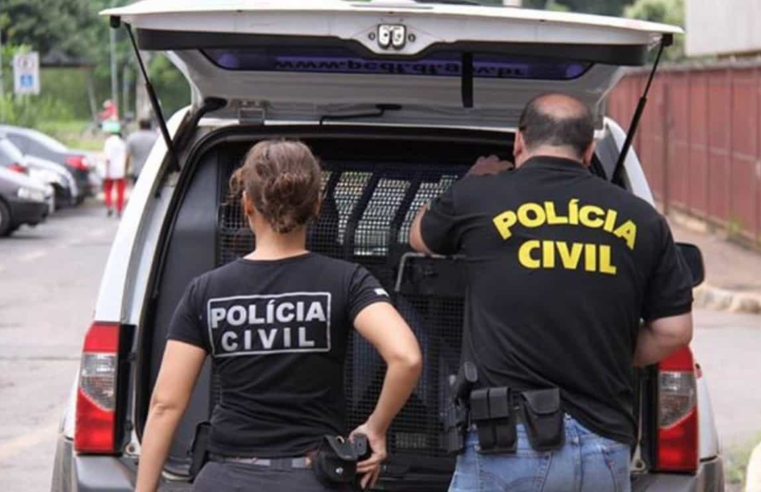 POLÍCIA CIVIL PRENDE ASSALTANTE; VITÍMA FOI AGREDIDA COM GALHO DE PINHEIRO