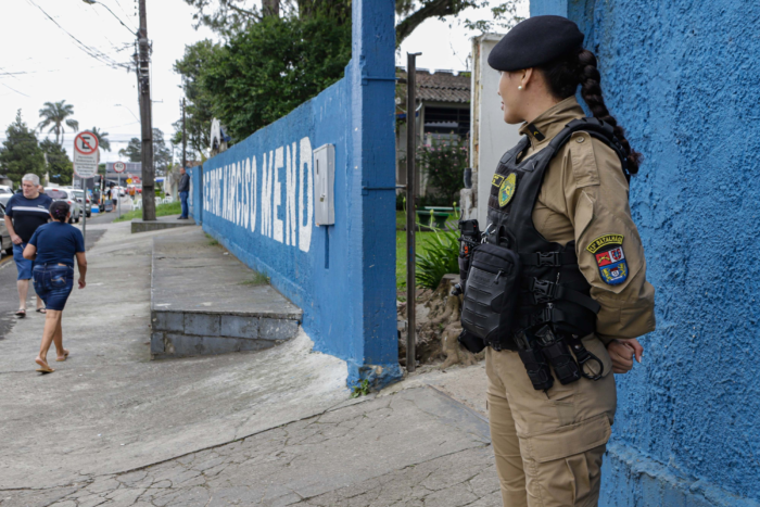 “POLICIAMENTO DO 1° BATALHÃO DA POLÍCIA MILITAR GARANTE SEGURANÇA NAS ELEIÇÕES MUNICIPAIS”