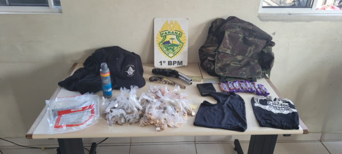HOMEM É PRESO APÓS ROUBO A FARMÁCIA E PERSEGUIÇÃO POLICIAL EM PONTA GROSSA