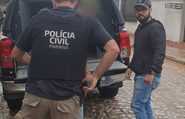 POLÍCIA CUMPRE MANDADO DE PRISÃO DE CONDENADO PELO CRIME DE PORTE ILEGAL DE ARMA DE FOGO