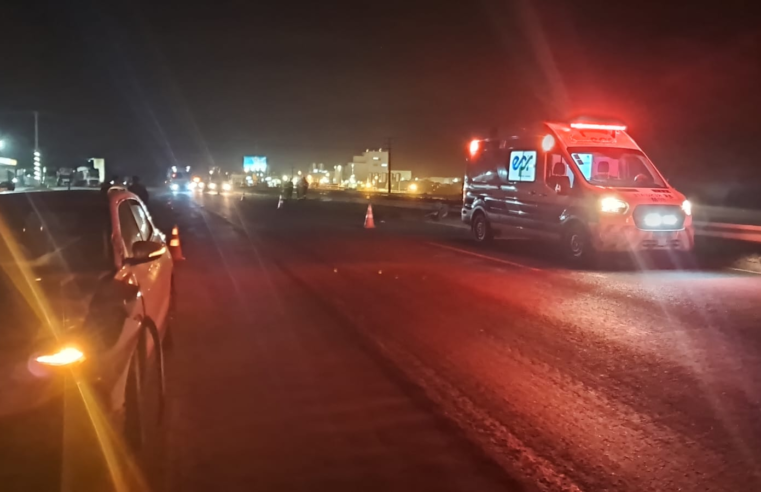 ENTRE CASTRO E PIRAÍ DO SUL: PEDESTRE MORRE ATROPELADO NA PR-151