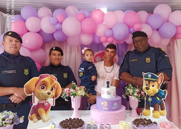 GUARDA MUNICIPAL PARTICIPA DO ANIVERSÁRIO DE FÃ MIRIM