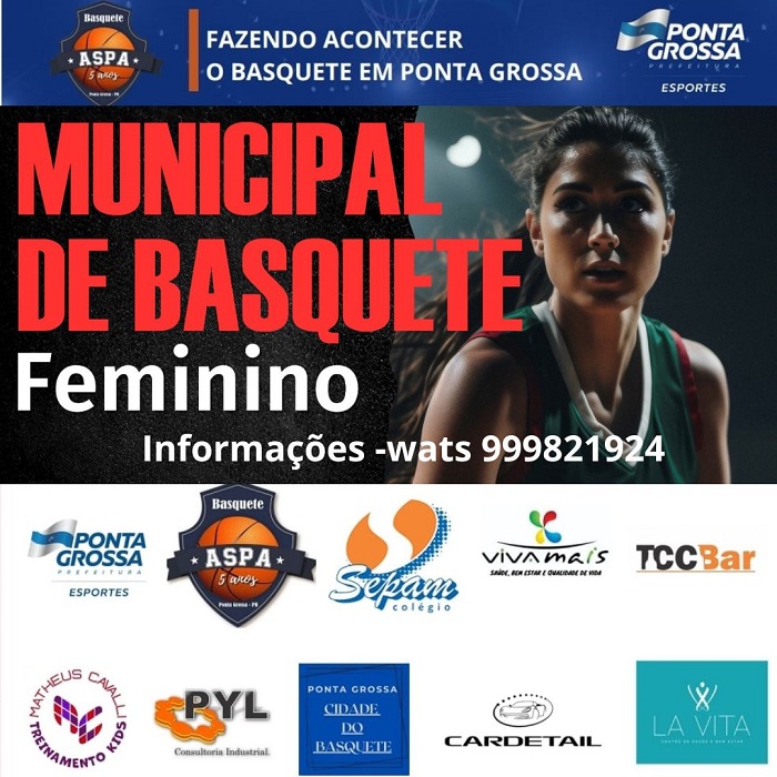 MUNICIPAL FEMININO DE BASQUETE COMEÇA NESTA TERÇA (26) NO CIE DO SABARÁ