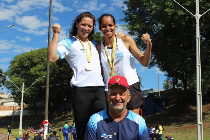 MEDALHAS DE WANESSA E DAYAN GARANTEM O 7º LUGAR DO ATLETISMO DE PONTA GROSSA