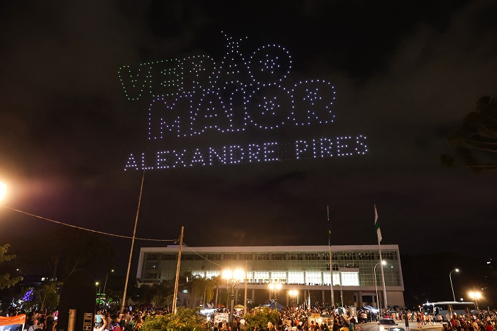 DRONES APRESENTARAM AS ATRAÇÕES DO “VERÃO MAIOR PARANÁ”