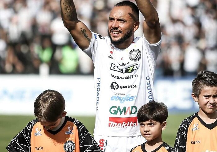FELIPE AUGUSTO NÃO É MAIS JOGADOR DO OPERÁRIO FERROVIÁRIO