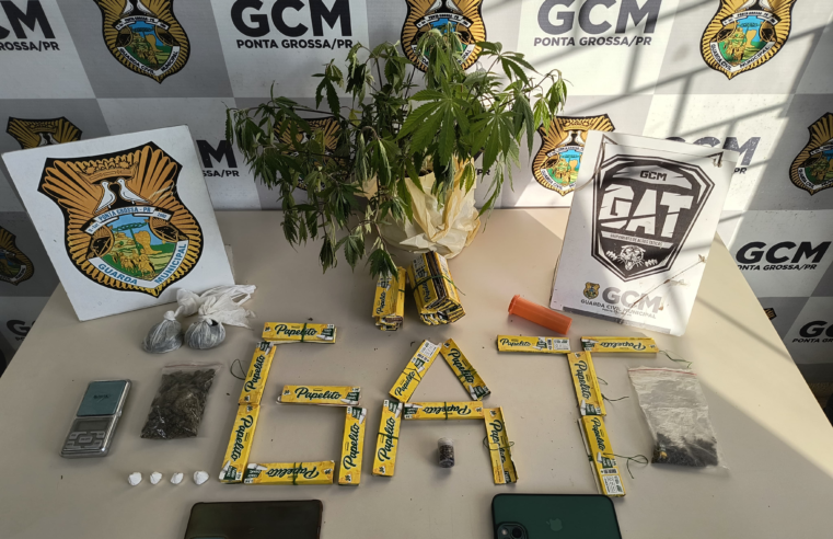 GCM ATENDE SITUAÇÃO CÁRCERE PRIVADO E APREENDE DROGAS NO CONTORNO