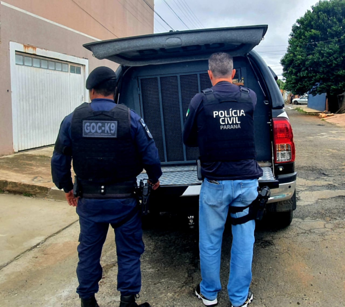 POLÍCIA CIVIL DE CARAMBEÍ CUMPRE MANDADO DE PRISÃO DE CONDENADO POR HOMICÍDIO QUALIFICADO