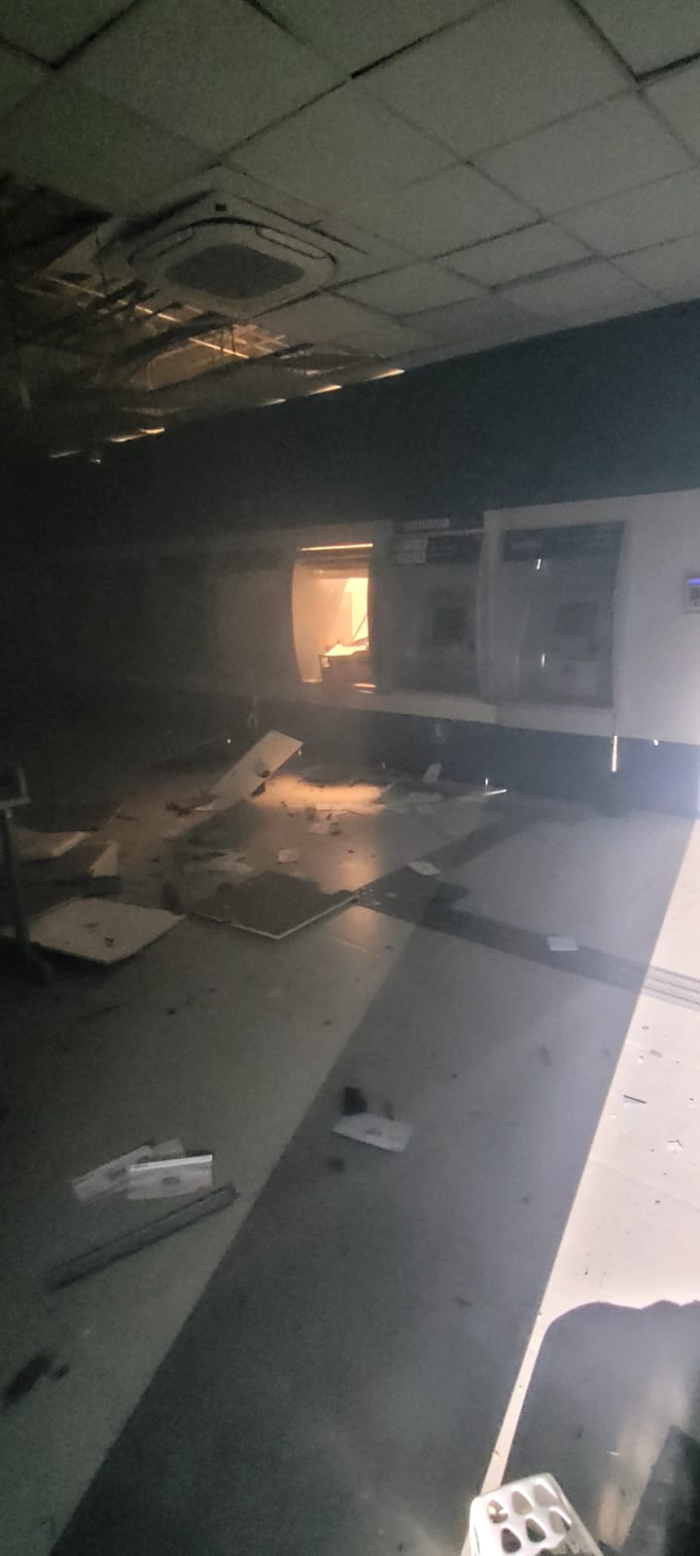 HOMEM É PRESO APÓS TENTAR EXPLODIR CAIXA ELETRÔNICO EM PONTA GROSSA