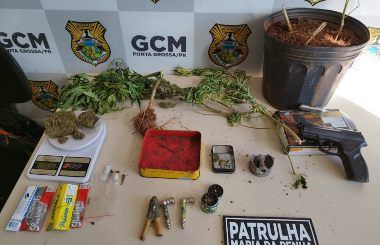 MÃE DENUNCIA VIOLÊNCIA DOMÉSTICA E POLÍCIA ENCONTRA DROGAS