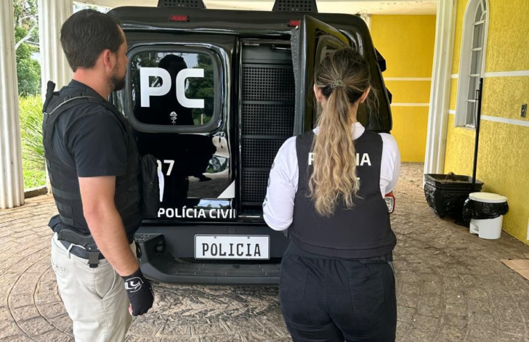 POLÍCIA CUMPRE MANDADO DE PRISÃO PREVENTIVA DE AUTOR MULTIRREINCIDENTE EM CRIMES PATRIMONIAIS