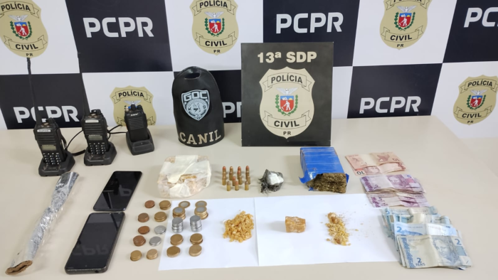 POLÍCIA CIVIL E GUARDA CIVIL MUNICIPAL PRENDEM TRAFICANTES  EM PONTO DE COLETA DE RECICLÁVEL NO JARDIM PARAÍSO