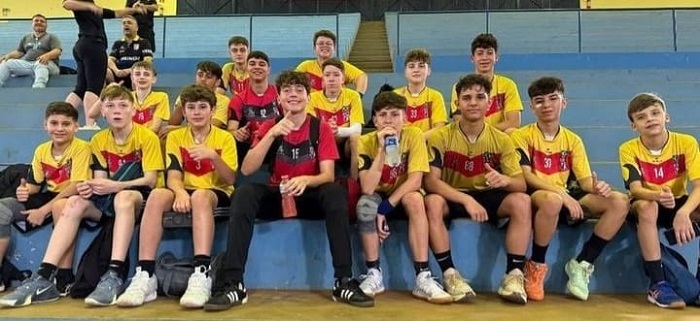 MARISTA PIO XII/LHCG/SMESP DISPUTA O BRONZE NO ESTADUAL SUB-14 DE HANDEBOL