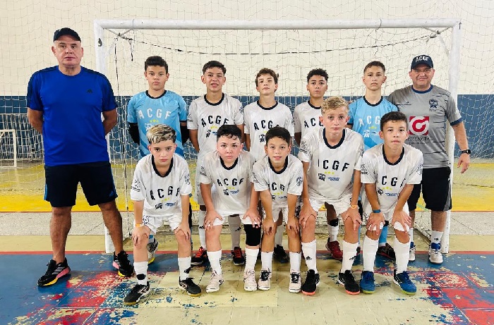 ACGF/GRUPO GERENCIAL ESTÁ NAS SEMIFINAIS DA COPA LITORAL SUB-13 DE FUTSAL