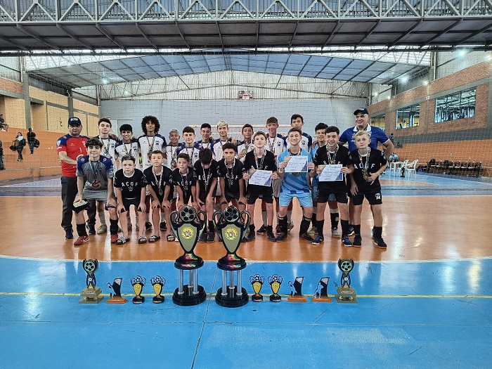 ACGF/GERENCIAL É A CAMPEÃ NO SUB-13 E SUB-15 DA LIGA SUL-NORTE DE FUTSAL