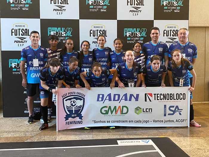 ACGF/PONTA GROSSA ESTÁ NAS QUARTAS-DE-FINAIS DA COPA MUNDO SUB-13 FEMININA