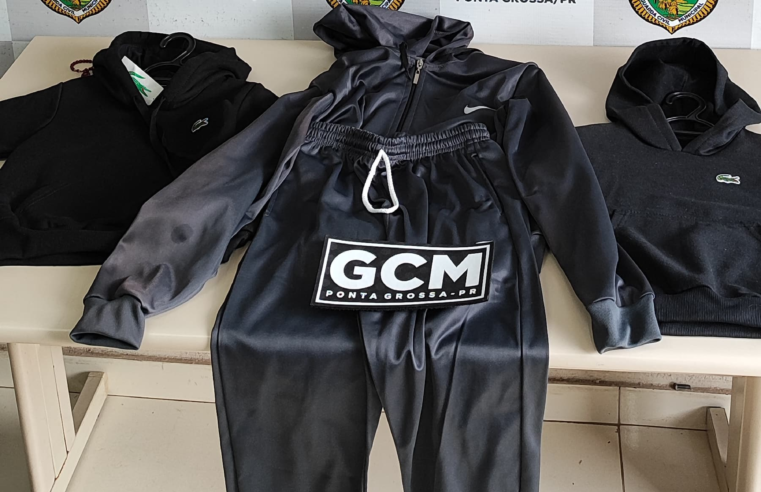 HOMEM É PRESO EM FLAGRANTE APÓS FURTAR ROUPAS EM LOJA NO CENTRO