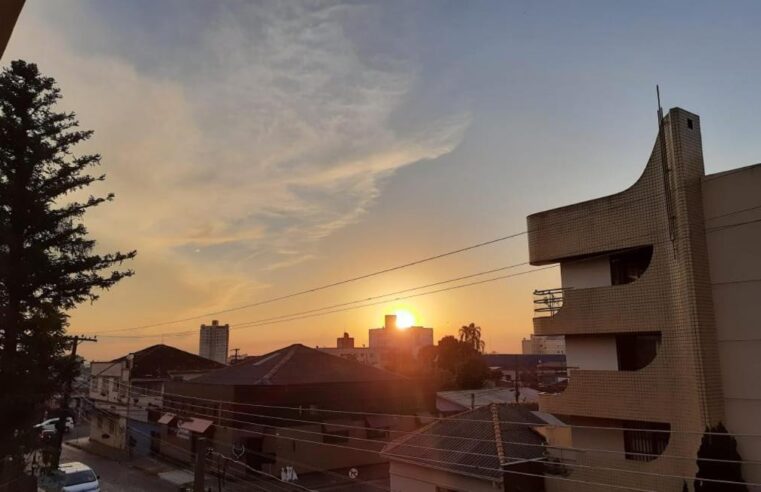 TEMPO ESTÁVEL E CALOR MARCAM A SEMANA EM PONTA GROSSA