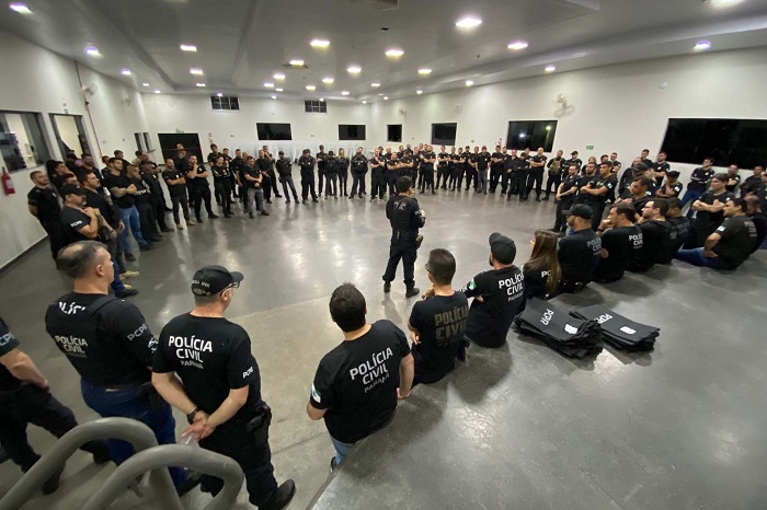 OPERAÇÃO CONTRA O TRÁFICO DE DROGAS MOBILIZA 150 POLICIAIS EM PARANAVAÍ