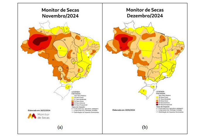 SECA NO NORTE DO ESTADO DIMINUIU NA AVALIAÇÃO DO MONITOR NACIONAL E SIMEPAR