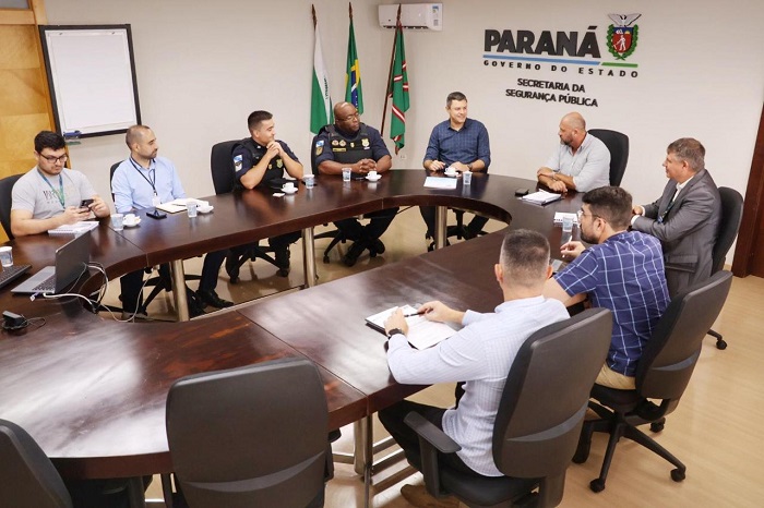 EM CURITIBA SECRETÁRIO MUNICIPAL DE SEGURANÇA REFORÇA PARCERIAS COM O ESTADO