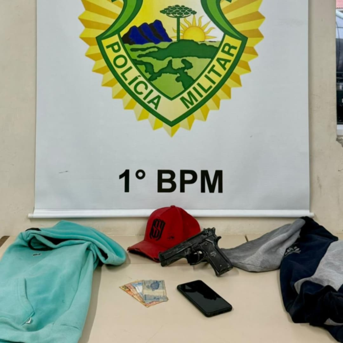 TRIO É PRESO APÓS ROUBO DE VEÍCULO EM PONTA GROSSA