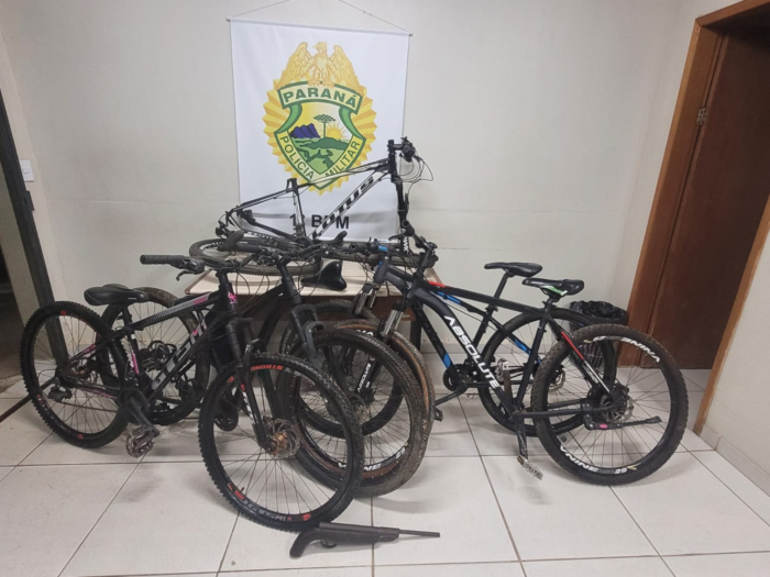 HOMEM É PRESO POR RECEPTAÇÃO DE BICICLETAS