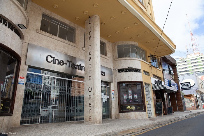 FECHADO PARA OBRAS O CINE ÓPERA VAI REABRIR SOMENTE NO FINAL DO SEMESTRE