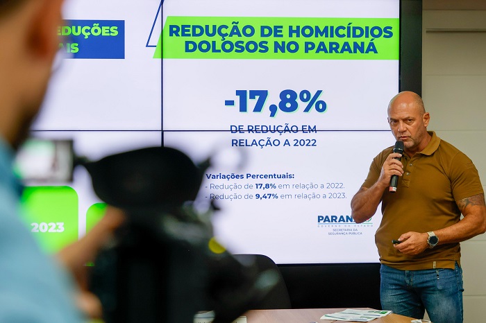 SECRETARIA DE SEGURANÇA PÚBLICA DESTACA A DIMINUIÇÃO DA CRIMINALIDADE EM 2024