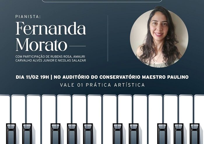 CONSERVATÓRIO MUSICAL INICIA O ANO LETIVO COM CONCERTO DE PIANO E CÂMARA