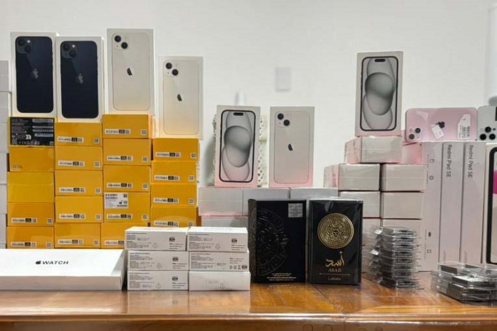 100 CELULARES FORAM APREENDIDOS EM ÔNIBUS QUE IA DE FOZ PARA GOIÂNIA