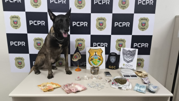 PRESO CASAL DE TRAFICANTES NA VILA CORONEL CLÁUDIO