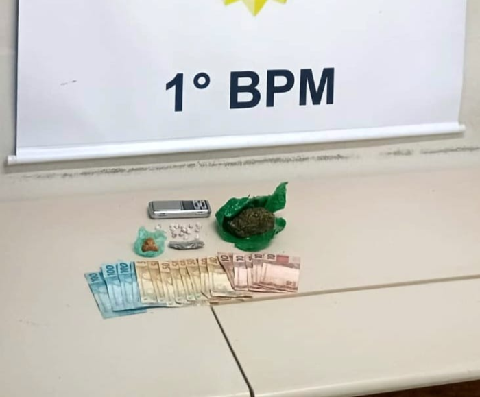 MOTOCICLISTA É PRESO COM DROGAS ESCONDIDAS DENTRO DA SUA BOCA
