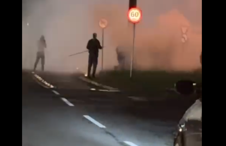CONFRONTO ENTRE TORCIDAS ORGANIZADAS DE PALMEIRAS X CORINTHIAS EM PONTA GROSSA DEIXA FERIDOS E DANOS