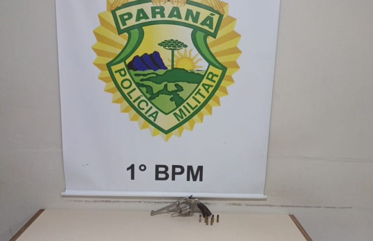 HOMEM É PRESO APÓS DISPARAR TIROS EM VIA PÚBLICA