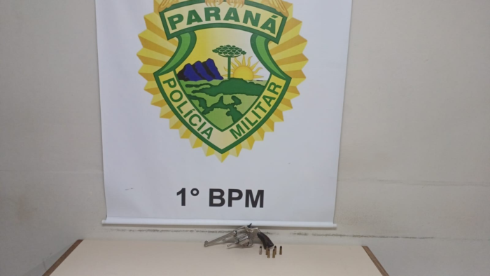 HOMEM É PRESO APÓS DISPARAR TIROS EM VIA PÚBLICA