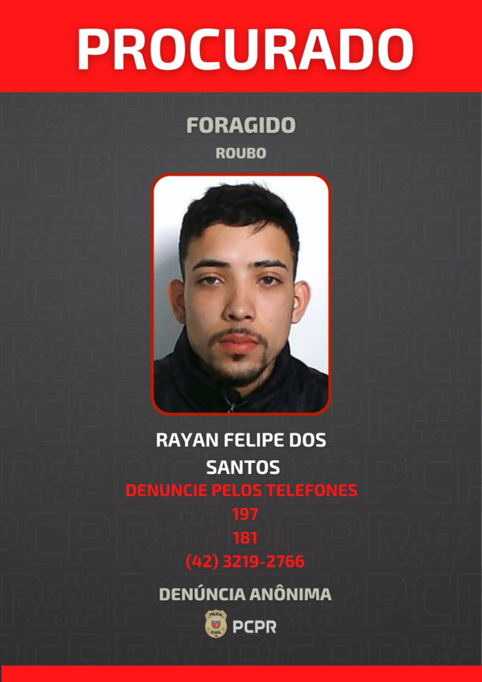POLÍCIA CIVIL PRENDE AUTOR DE ROUBO A RESIDÊNCIA E SEGUE NA BUSCA POR COMPARSA FORAGIDO