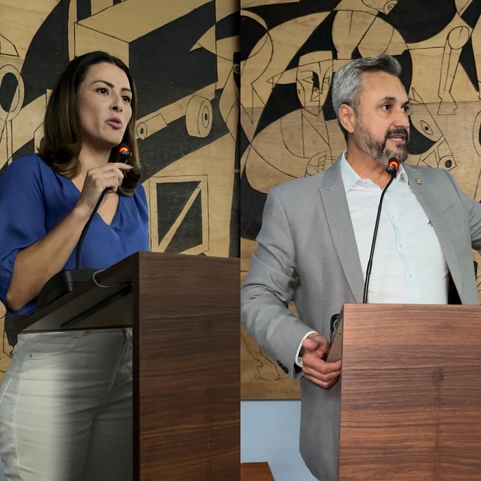 DEPUTADOS MABEL CANTO E FABIO OLIVEIRA PRESTARAM CONTAS NA SESSÃO DA CÂMARA