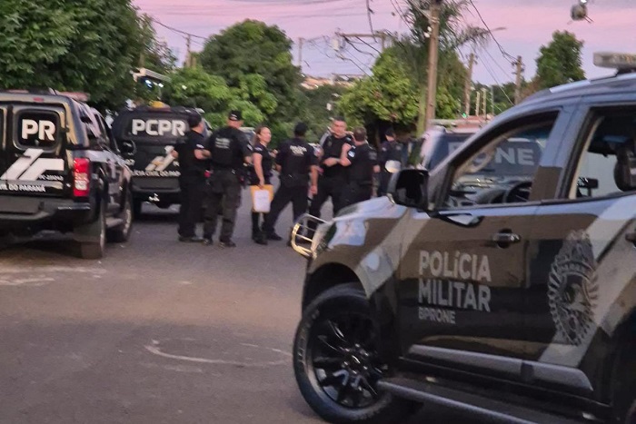TRÊS PESSOAS FORAM PRESAS DURANTE OPERAÇÃO CONTRA ATOS VIOLENTOS EM LONDRINA