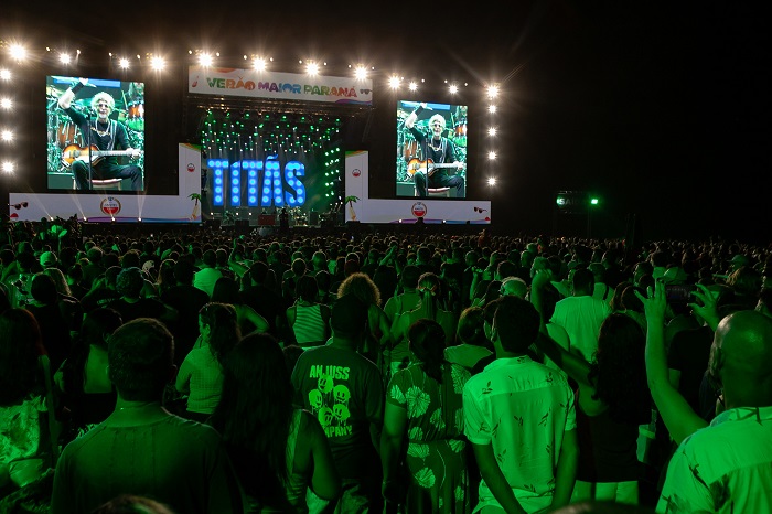 105 MIL PESSOAS FORAM CURTIR OS TITÃS NO ÚLTIMO DIA DO VERÃO MAIOR PARANÁ