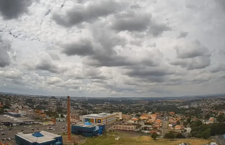 SEMANA TERÁ PREDOMINÂNCIA DE SOL E TEMPERATURAS AGRADÁVEIS EM PONTA GROSSA