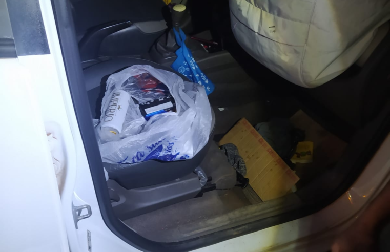 MOTORISTA EMBRIAGADO CAUSA ACIDENTE APÓS FUGA E É PRESO 