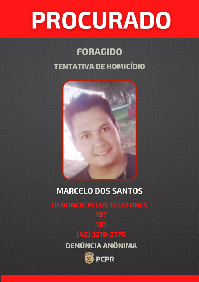 POLICIA PROCURA AUTOR DE TENTATIVA DE HOMICÍDIO A TIROS