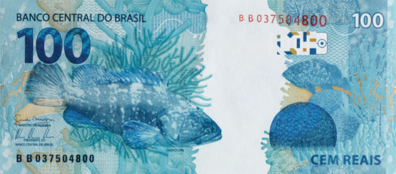 NOTA FALSA DE R$ 100,00 REAIS