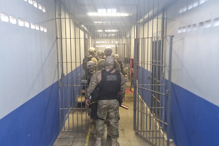 POLÍCIA PENAL VISTORIA PRESÍDIOS E PENITENCIÁRIAS EM BUSCA DE CELULARES