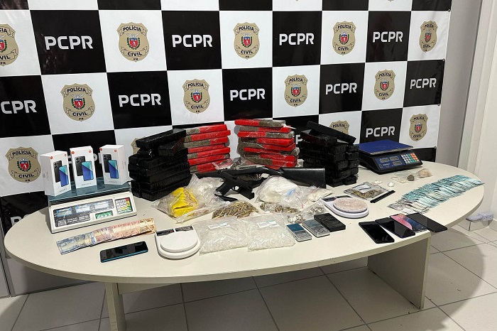 POLÍCIA FECHA CERCO CONTRA O TRÁFICO E LAVAGEM DE DINHEIRO CUMPRINDO 36 MANDADOS