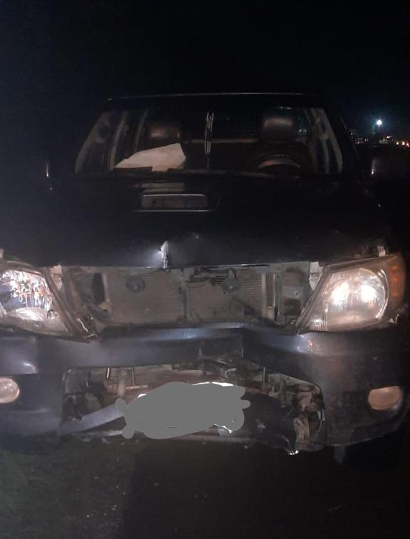 COLISÃO TRASEIRA DEIXA UMA MULHER FERIDA NA PR-151