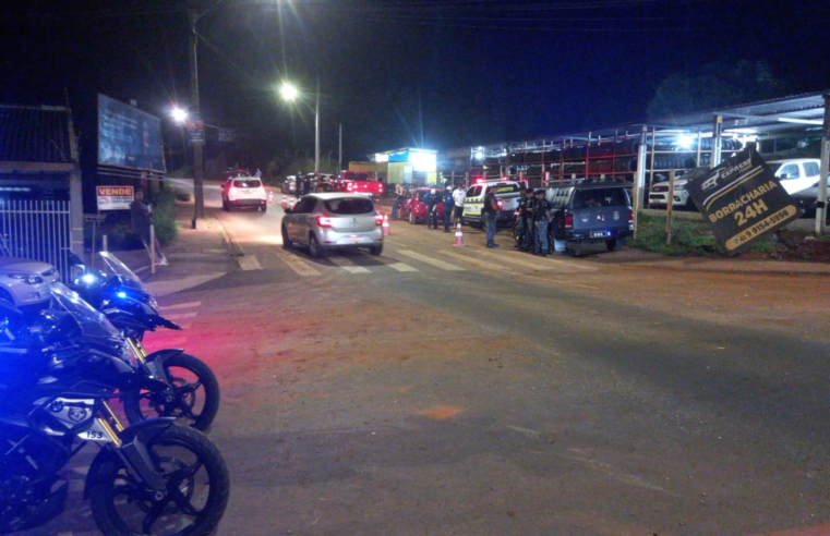 BLITZ INTEGRADA DE TRÂNSITO FLAGRA SEIS CONDUTORES EMBRIAGADOS EM UVARANAS
